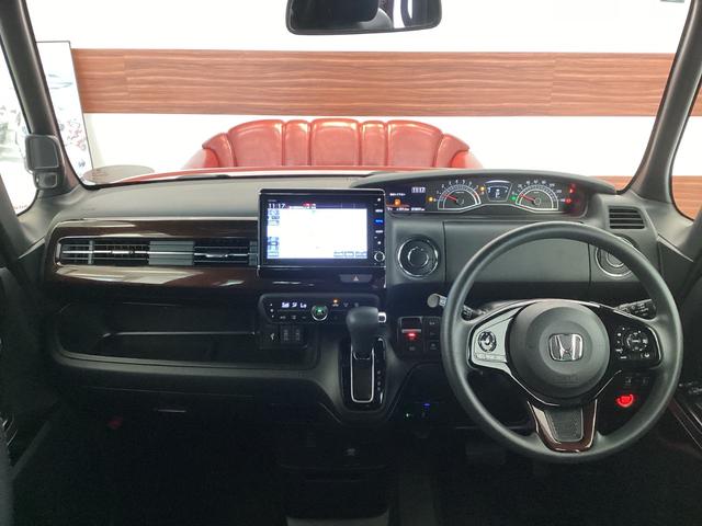 N-BOXカスタム L 両席電動スライドドア Pソナー 1オーナー サイドエアバッグ ナビTV Aストップ シートヒータ キーフリーシステム LEDライト リアカメ クルーズコントロール AC DVD視聴可能 スマキー(14枚目)