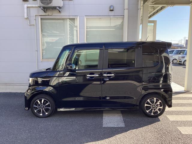 N-BOXカスタム G・Lホンダセンシング 地デジTV 助手席エアバッグ キーレス シートH アイドリングST スマ-トキ- リアカメラ ナビTV ETC 前車追従機能 サイドエアバッグ LEDヘッドライト USB(8枚目)