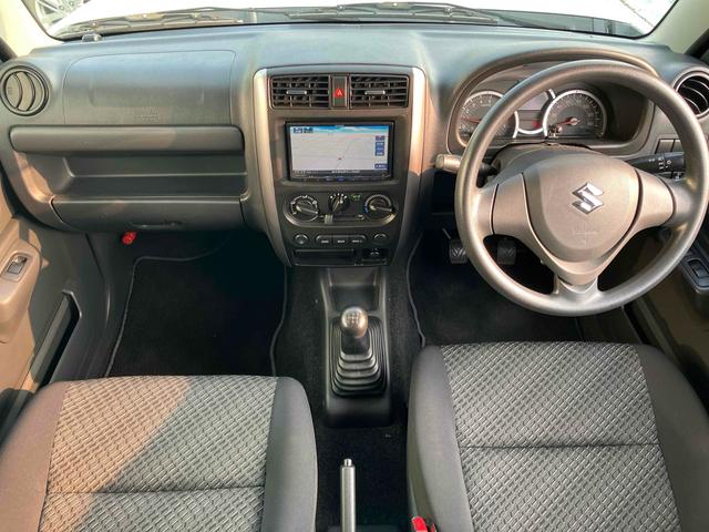 ジムニー ＸＧ　４ＷＤ　ＥＴＣ　ナビ　ＴＶ　キーレスエントリー　ＭＴ　ＡＢＳ　ＣＤ　ＵＳＢ　Ｂｌｕｅｔｏｏｔｈ　衝突安全ボディ　エアコン　パワーウィンドウ（2枚目）