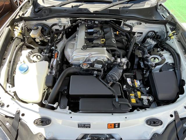 ロードスターＲＦ １００周年特別記念車　ワンオーナー　バックモニター　ＤＶＤ再生　ＬＥＤヘッドランプ　オートマチックハイビーム　オートライト　スマートシティブレーキサポート　ナビＴＶ　シートヒーター　フルセグＴＶ　ドラレコ　革シート（55枚目）