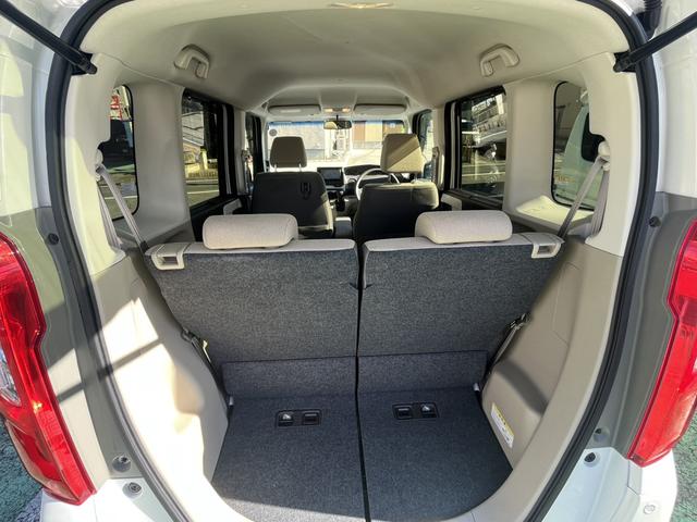 N-BOX G・L Honda SENSING レーダブレーキ Aストップ 車線維持支援システム SDナビゲーション ATハイビーム Bluetooth ESC キーフリーシステム LEDライト オートライト フルセグ対応 バックM 1オーナー(63枚目)