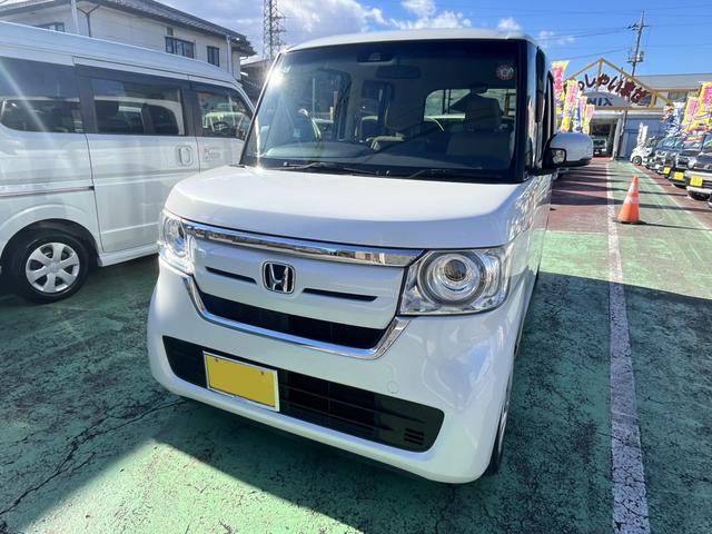 N-BOX G・L Honda SENSING レーダブレーキ Aストップ 車線維持支援システム SDナビゲーション ATハイビーム Bluetooth ESC キーフリーシステム LEDライト オートライト フルセグ対応 バックM 1オーナー(64枚目)