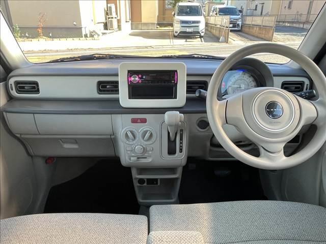 アルトラパン L 前後誤発進抑制 シートヒーター付 横滑り防止装置付き エネチャージ 運転席助手席エアバッグ プッシュスタートスマートキー イモビライザー フルフラット ワンオーナー車 キーレスエントリーシステム PW(7枚目)