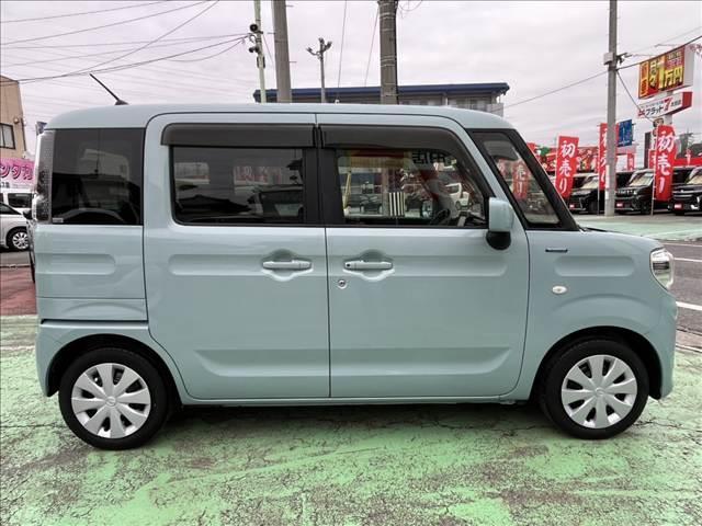 フレアワゴン ハイブリッドＸＧ　衝突軽減　１オナ　デュアルエアバッグ　ＥＴＣ付き　横滑り防止装置　ＳＤナビ　バックモニター　スマートキープッシュスタート　両側スライド　オートエアコン　アイドリングストップ　ナビＴＶ　エアバッグ（5枚目）