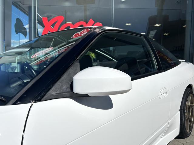 １８０ＳＸ タイプＸ　Ｐ１レーシング１７インチＡＷ　純正ＯＰサイドステップ　リアアンダー（10枚目）