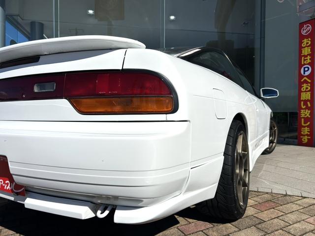 １８０ＳＸ タイプＸ　Ｐ１レーシング１７インチＡＷ　純正ＯＰサイドステップ　リアアンダー（18枚目）