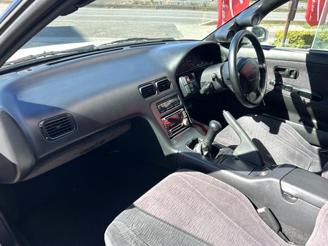 １８０ＳＸ タイプＸ　Ｐ１レーシング１７インチＡＷ　純正ＯＰサイドステップ　リアアンダー（50枚目）