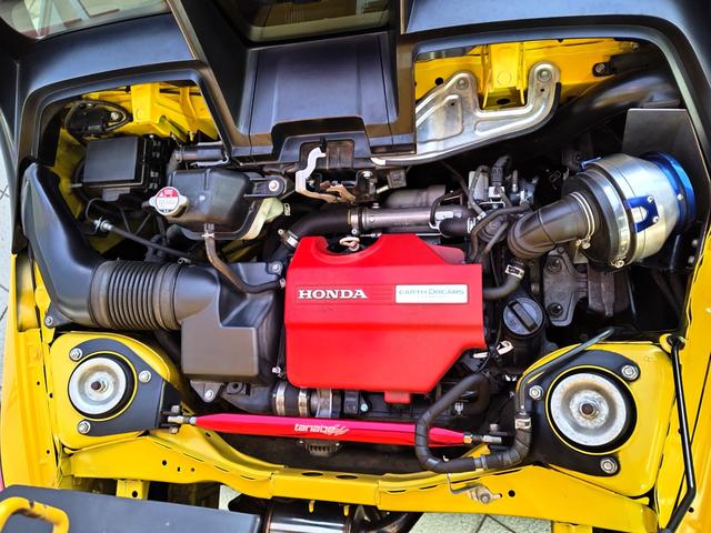 Ｓ６６０ α　センターディスプレイ　アクティブスポイラー　関東仕入　ＴＥＩＮ車高調　ＢＬＩＴＺ　ＡＤＶＡＮＣＥＰＯＷＥＲエアクリ　ｔａｎａｂｅ前後タワーバーＷＯＲＫホイール　ＥＴＣ　バックカメラ　スマートキー２個（28枚目）