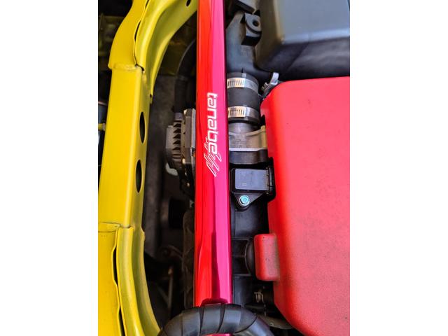 Ｓ６６０ α　センターディスプレイ　アクティブスポイラー　関東仕入　ＴＥＩＮ車高調　ＢＬＩＴＺ　ＡＤＶＡＮＣＥＰＯＷＥＲエアクリ　ｔａｎａｂｅ前後タワーバーＷＯＲＫホイール　ＥＴＣ　バックカメラ　スマートキー２個（31枚目）