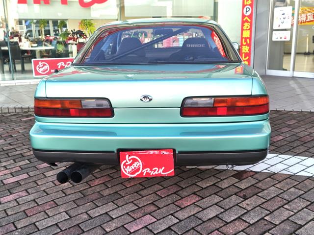 シルビア 　純正ライムグリーンＩＩ　純正５速　ＳＲ２０ＤＥＴ　２名公認　ＢＲＩＤＥフルバケ　Ｒ３２ＧＴＲホイール　エンジン内部改造有　ＴＯＭＥＩＣＮＣカム　ヘッドカバー加工　前置ＩＣ　ＨＫＳＧＴ－ＳＳタービン（11枚目）