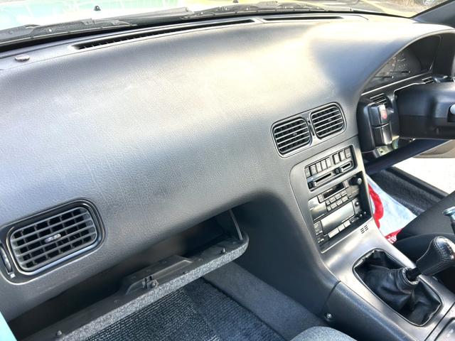 シルビア 　純正ライムグリーンＩＩ　純正５速　ＳＲ２０ＤＥＴ　２名公認　ＢＲＩＤＥフルバケ　Ｒ３２ＧＴＲホイール　エンジン内部改造有　ＴＯＭＥＩＣＮＣカム　ヘッドカバー加工　前置ＩＣ　ＨＫＳＧＴ－ＳＳタービン（39枚目）