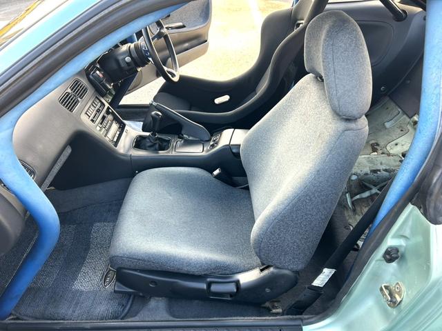 シルビア 　純正ライムグリーンＩＩ　純正５速　ＳＲ２０ＤＥＴ　２名公認　ＢＲＩＤＥフルバケ　Ｒ３２ＧＴＲホイール　エンジン内部改造有　ＴＯＭＥＩＣＮＣカム　ヘッドカバー加工　前置ＩＣ　ＨＫＳＧＴ－ＳＳタービン（41枚目）