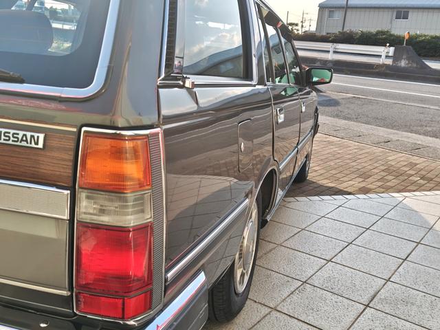 セドリックワゴン GL ユーザー買取車 フルノーマル 純正5速MT ワゴン専用特別塗装色1J7 栃木54 取説・保証書・整備記録簿・スペアキー有(18枚目)