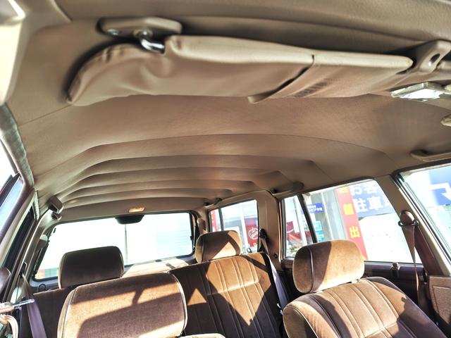 セドリックワゴン GL ユーザー買取車 フルノーマル 純正5速MT ワゴン専用特別塗装色1J7 栃木54 取説・保証書・整備記録簿・スペアキー有(41枚目)