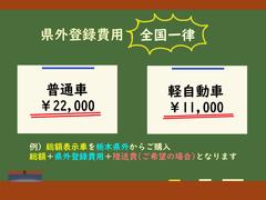 栃木県外からのご購入には車検等諸費用の他にも追加費用がございますのでご注意ください 4