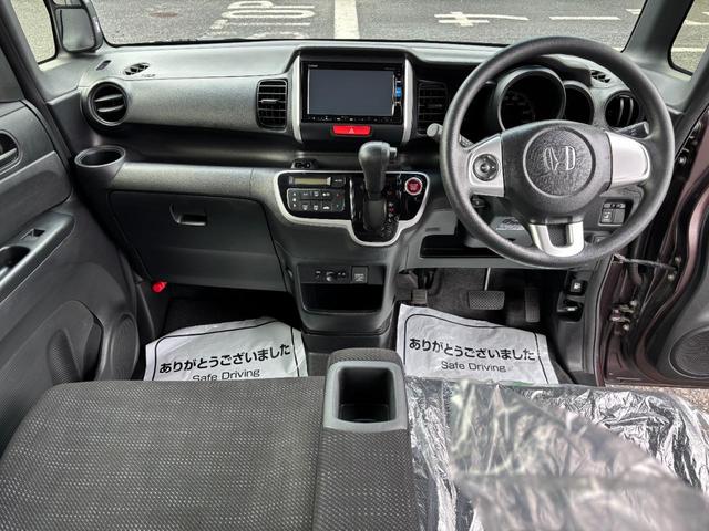 Ｎ－ＢＯＸ Ｇ・Ｌパッケージ　エレメントスタイルパッケージ　純正ナビ　フルセグＴＶ　バックカメラ　Ｂｌｕｅｔｏｏｔｈ　電動スライドドア　純正ドラレコ　ビルトインＥＴＣ　ロールサンシェード　アイドリングストップ　プッシュスタート（18枚目）