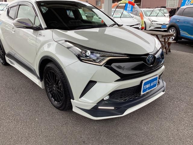 C-HR S LEDパッケージ ハイブリッド トヨタセーフティセンス 純正9インチSDナビ バックカメラ フルセグ TRDエアロ ビルトインETC2.0 LEDヘッドライト ドラレコ オートクルーズコントロール オートハイビーム(30枚目)