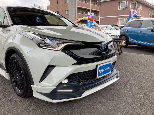 C-HR S LEDパッケージ ハイブリッド トヨタセーフティセンス 純正9インチSDナビ バックカメラ フルセグ TRDエアロ ビルトインETC2.0 LEDヘッドライト ドラレコ オートクルーズコントロール オートハイビーム(36枚目)