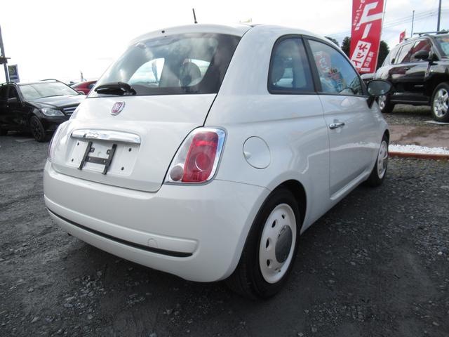 ５００ １．２　ポップ４人乗り　運転席エアバッグ　助手席エアバッグ　サイドエアバッグ　ＡＢＳ　盗難防止システム　パワーステアリング　キーレスキー　ＥＴＣ装備　社外ホイルカバー　車両取説・スペアーキー完備　記録簿あり　禁煙車（8枚目）