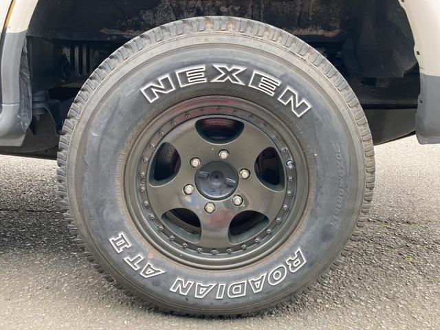 XE ディーゼルICターボ 社外アルミ チェッカープレート(縞鋼板)調シート パートタイム4WD エアバッグ 消火器付(20枚目)