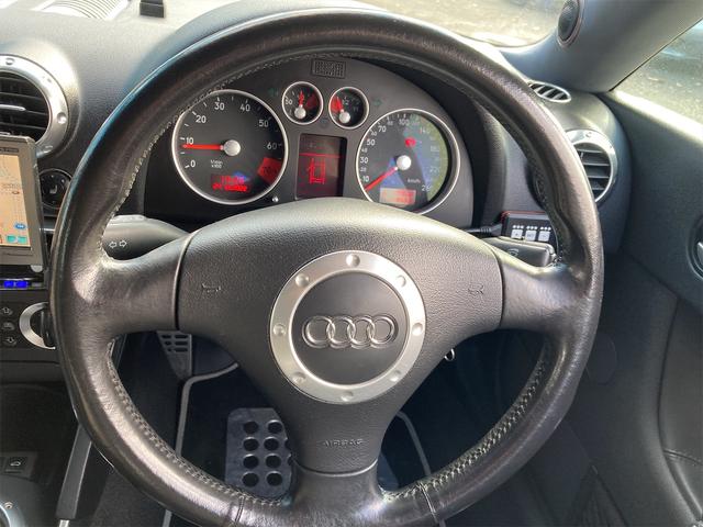 1.8T 1.8T 5速MTターボ 本皮シート 社外 16アルミ マフラー サス/ショック エアロ Fフェンダー スリットローター オイルレベルゲージ エアクリ ETC タイミングベルト・ウォーターポンプ交換済(16枚目)