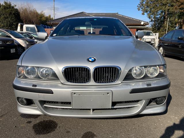 530i 走行3.6万km E39 エアロ 純正17インチアルミ サンルーフ パワーシート HID(2枚目)