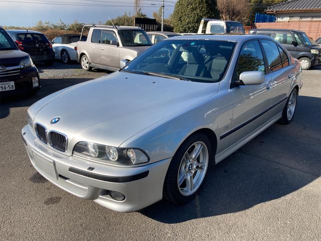 530i 走行3.6万km E39 エアロ 純正17インチアルミ サンルーフ パワーシート HID(7枚目)