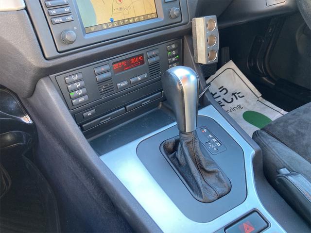 530i 走行3.6万km E39 エアロ 純正17インチアルミ サンルーフ パワーシート HID(11枚目)
