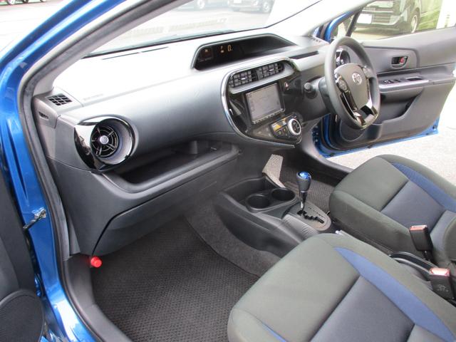 アクア S メモリーナビゲーション CD Bluetooth接続オーディオ バックモニター トヨタセーフティーセンス ETC オートエアコン 電動格納ミラー 横滑り防止機能 オートハイビーム プライバシーガラス(46枚目)