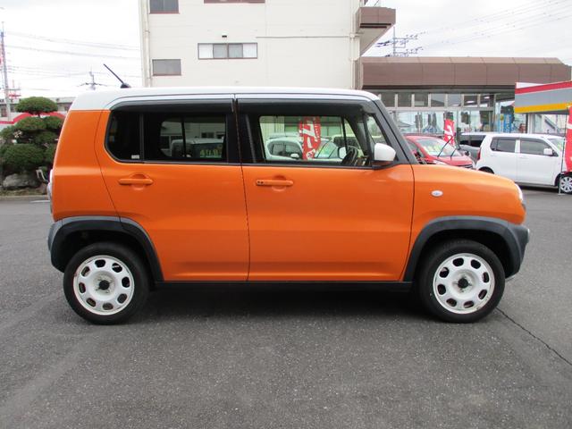 ハスラー Ｇ　メモリーナビゲーション　ワンセグＴＶ　ＣＤ　オートエアコン　前席シートヒーター　ＥＴＣ　スマートキー　プッシュスタート　横滑り防止機能　レーダーブレーキサポート　アイドリングストップ　電動格納ミラー（5枚目）