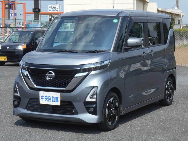 ルークス ハイウェイスター　Ｘ　ワンオーナー　純正９インチメモリーナビ　フルセグＴＶ　アラウンドビューモニター　ハンズフリーパワースライドドア　衝突軽減ブレーキ　スマートキー　プッシュスタート　ＬＥＤライト　アイドリングストップ（2枚目）