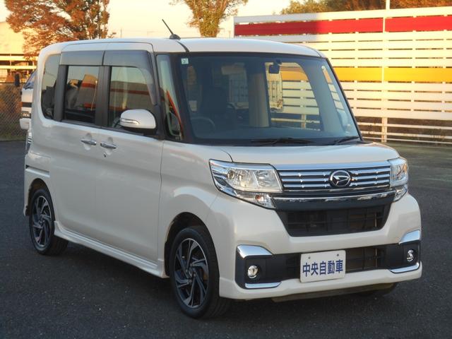 タント カスタムＸ　メモリーナビ　フルセグＴＶ　バックカメラ　パワースライドドア　スマートキー　プッシュスタート　Ｂｌｕｅｔｏｏｔｈ　ＬＥＤライト　１５インチアルミホイール　シートヒーター　アイドリングストップ（4枚目）