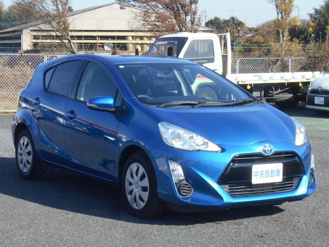 アクア S メモリーナビ ワンセグTV バックカメラ スマートキー プッシュスタート Bluetooth 電動格納ミラー ETC ウィンカーミラー プライバシーガラス オートエアコン(4枚目)