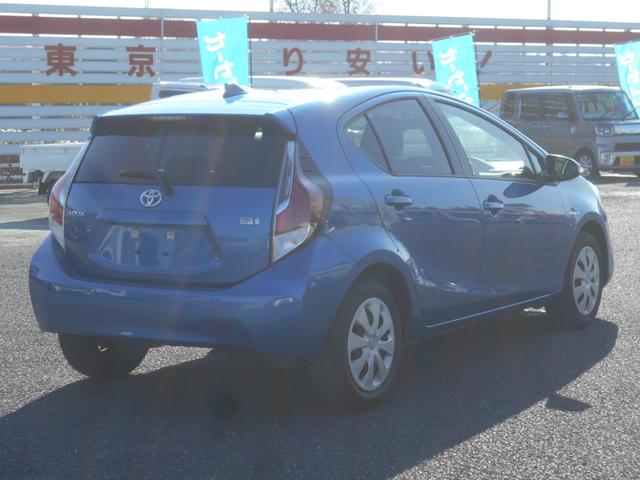 アクア S メモリーナビ ワンセグTV バックカメラ スマートキー プッシュスタート Bluetooth 電動格納ミラー ETC ウィンカーミラー プライバシーガラス オートエアコン(7枚目)