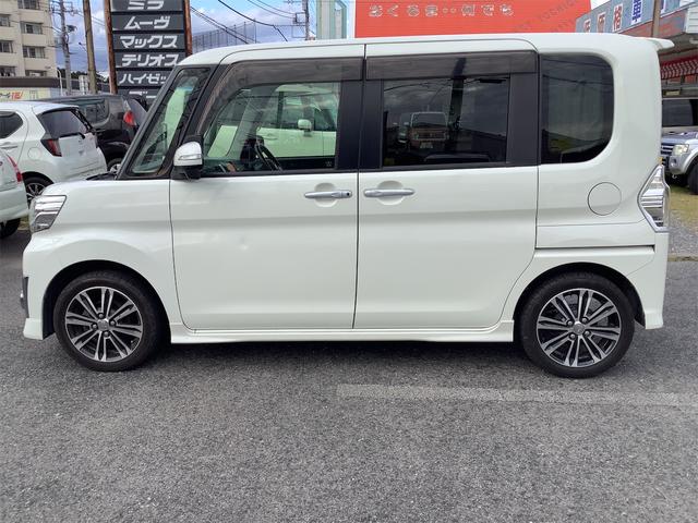 タント カスタムRS トップエディションSA 衝突被害軽減 Aストップ セキュリティー 横滑り防止機能 衝突安全ボディ LEDヘッド エアバッグ オートエアコン パワーウィンドウ スマートキー パワーステアリング ABS ベンチシート Bモニター(8枚目)