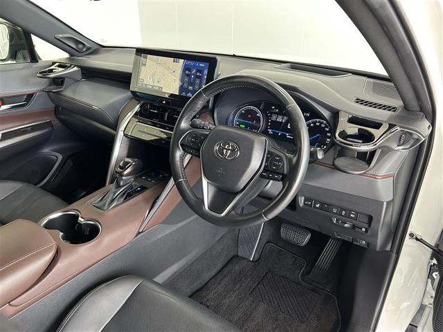 ハリアーハイブリッド Ｚ　レザーパッケージ　地デジ　横滑防止　盗難防止システム　Ｂモニター　革　ＬＥＤライト　パワーウィンドウ　クルコン　スマートキ－　助手席エアバック　パワーシート　エアバッグ　点検記録簿　オートエアコン　ナビＴＶ　ＥＴＣ（6枚目）