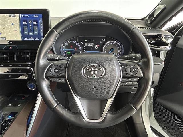 ハリアーハイブリッド Ｚ　レザーパッケージ　地デジ　横滑防止　盗難防止システム　Ｂモニター　革　ＬＥＤライト　パワーウィンドウ　クルコン　スマートキ－　助手席エアバック　パワーシート　エアバッグ　点検記録簿　オートエアコン　ナビＴＶ　ＥＴＣ（12枚目）