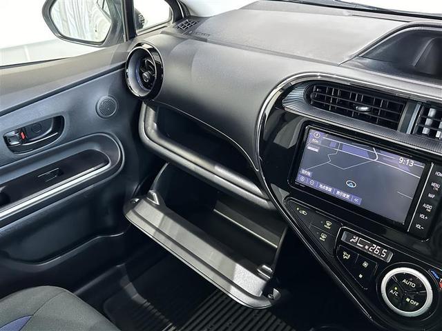 アクア S スマートキープッシュスタート キーレスエントリ LEDヘッドライト フルセグ地デジ イモビ ナビ&TV ワンオーナー車 オートエアコン デュアルエアバック ESC Bカメラ パワーウィンドウ ETC(22枚目)