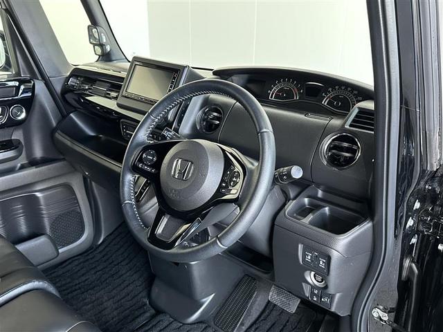 Ｎ－ＢＯＸカスタム Ｌターボ　地デジチューナー　衝突軽減ブレーキサポート　ＬＥＤヘッドライ　アルミ　アイドリングＳ　ＰＳ　カーテンエアバック　ＡＵＸ　エアバック　スマートキープッシュスタート　ＡＡＣ　ＤＶＤ再生可　ＡＢＳ　ＥＴＣ（8枚目）