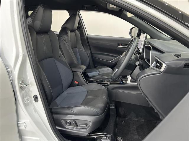 カローラクロス ハイブリッド Z PCS フルセグテレビ LEDヘッドライト Bカメラ ナビ・TV インテリジェントキー パワーシート キーフリー アルミホイール ETC 盗難防止 ミュージックプレイヤー接続可 オートエアコン 記録簿(8枚目)