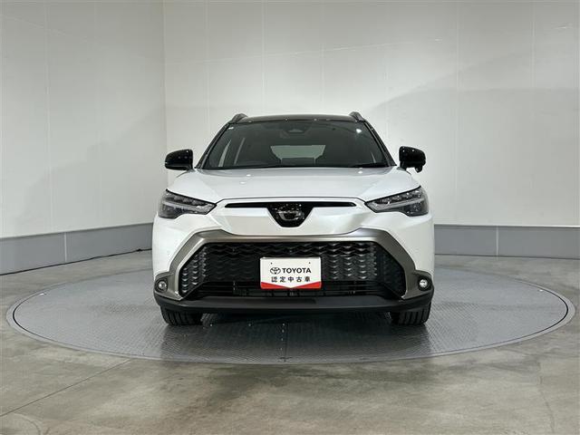 カローラクロス ハイブリッド Z PCS フルセグテレビ LEDヘッドライト Bカメラ ナビ・TV インテリジェントキー パワーシート キーフリー アルミホイール ETC 盗難防止 ミュージックプレイヤー接続可 オートエアコン 記録簿(33枚目)