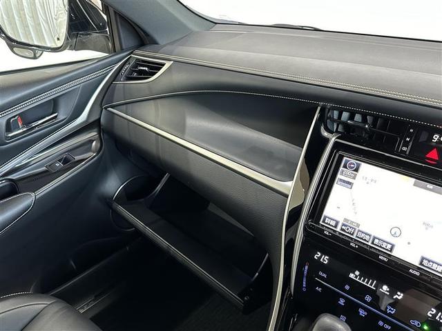 ハリアー プレミアム エアロ付 ワンオーナ カーテンエアバッグ クルーズC 記録簿あり Bカメラ 電動パワーシート LEDライト メモリナビ 横滑り防止機能 オートエアコン Aストップ エアバッグ AW DVD再生可(22枚目)