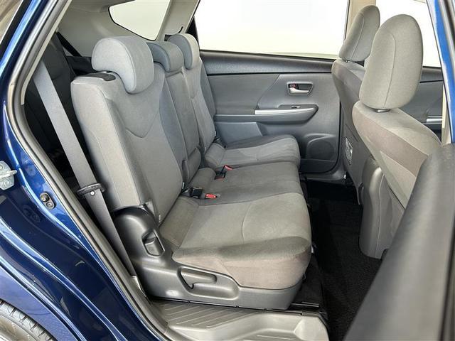 プリウスα S ワンオーナ スマキー 盗難防止システム 整備記録簿 パワーウィンドウ ESC 運転席エアバッグ サイドカーテンエアバック デュアルエアバック ETC車載器 キーレスエントリー オートエアコン アルミ(27枚目)