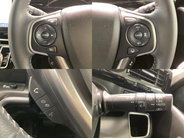 ステップワゴンスパーダ ｅ：ＨＥＶスパーダＧ・ＥＸホンダセンシング　Ｂｌｕｅｔｏｏｔｈ・純正ナビ・リアカメラ・ＥＴＣ２．０・前後ドラレコ・禁煙車・ＶＳＡ・カーテンエアバック・シートヒーター・電子パーキング・ブレーキホールド・両側電動スライドドア・取扱説明書・記録簿（19枚目）