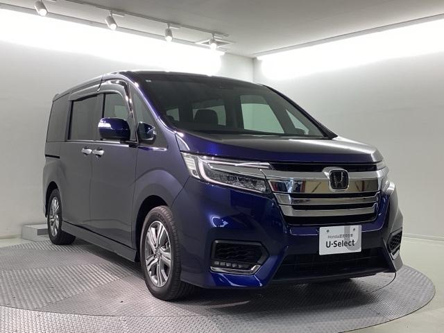 ステップワゴンスパーダ ｅ：ＨＥＶスパーダＧ・ＥＸホンダセンシング　Ｂｌｕｅｔｏｏｔｈ・純正ナビ・リアカメラ・ＥＴＣ２．０・前後ドラレコ・禁煙車・ＶＳＡ・カーテンエアバック・シートヒーター・電子パーキング・ブレーキホールド・両側電動スライドドア・取扱説明書・記録簿（41枚目）