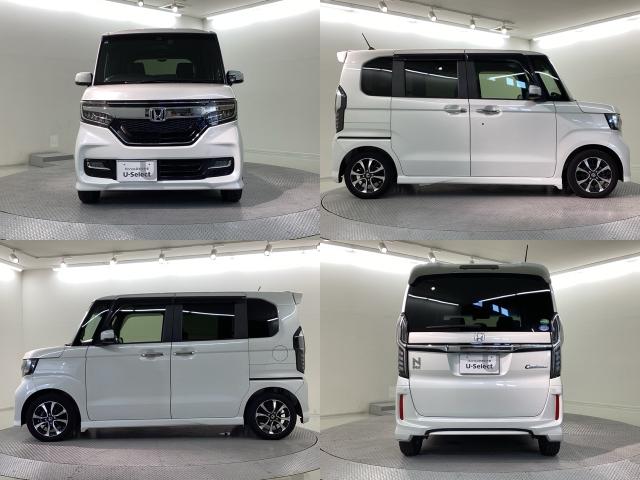 N-BOXカスタム G・EXホンダセンシング Bluetooth・純正ナビ・リアカメラ・ETC・ドラレコ・禁煙車・ワンオーナー・VSA・カーテンエアバック・両側電動スライドドア・オートA/C・LEDヘッドライト・取扱説明書・記録簿・スペアキー(5枚目)