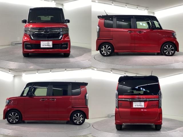 N-BOXカスタム L Bluetooth・純正ナビ・リアカメラ・ETC・前後ドラレコ・禁煙車・ワンオーナー・VSA・カーテンエアバック・両側電動スライドドア・シートヒーター・パーキングセンサー・LEDヘッドライト・記録簿(5枚目)