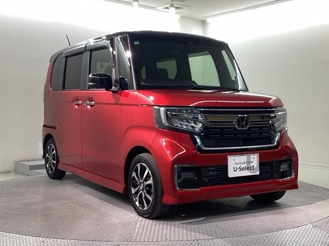 N-BOXカスタム L Bluetooth・純正ナビ・リアカメラ・ETC・前後ドラレコ・禁煙車・ワンオーナー・VSA・カーテンエアバック・両側電動スライドドア・シートヒーター・パーキングセンサー・LEDヘッドライト・記録簿(40枚目)