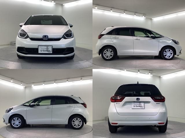 フィット ｅ：ＨＥＶホーム　当社デモカー・Ｂｌｕｅｔｏｏｔｈ・純正ナビ・リアカメラ・ＥＴＣ２．０・前後ドラレコ・・禁煙車・ワンオーナー・ＶＳＡ・サイドカーテンエアバック・電子パーキング・ブレーキホールド・ドアバイザー・スペアキー（5枚目）