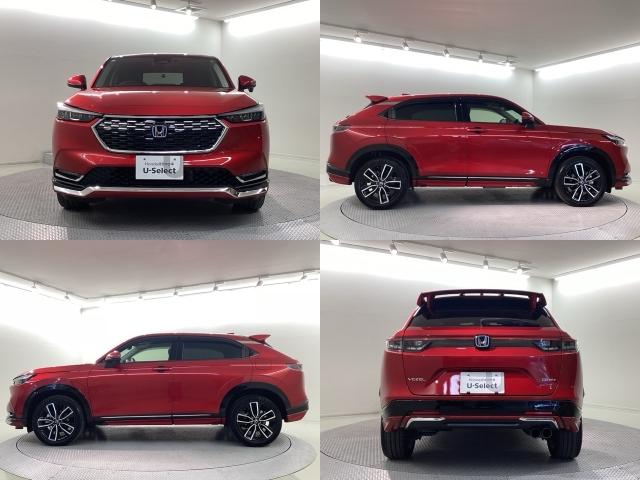 ヴェゼル e:HEVZ Bluetooth・純正ナビ・リアカメラ・ETC・前後ドラレコ・禁煙車・ワンオーナー・VSA・サイドカーテンエアバック・電子パーキング・ブレーキホールド・シートヒーター・パワーテールゲート・取扱説明書(5枚目)